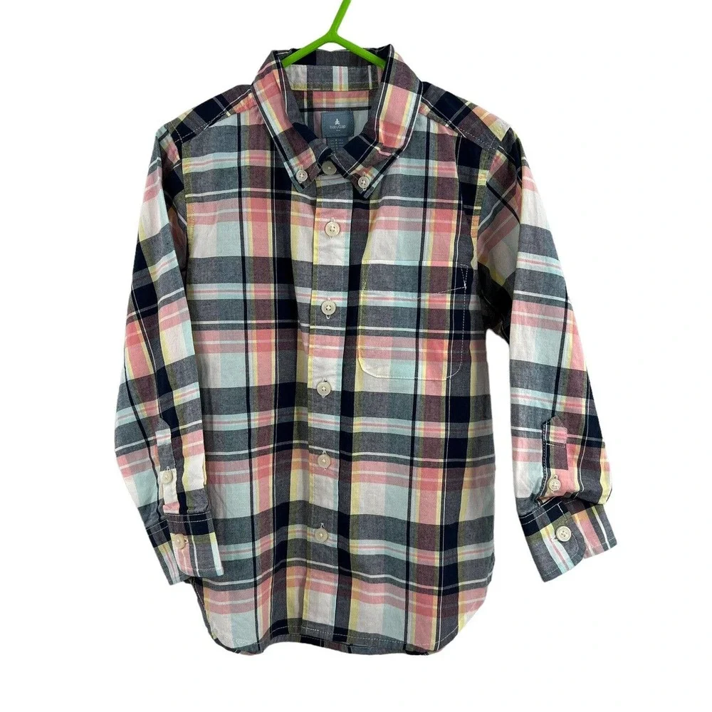 Gap Button Front Long Sleeve Size 4‎